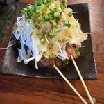 野焼北千住 - 上ればーネギまみれ(2本)400円