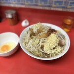 ラーメン二郎 - コール:にんにく、あぶら、ラー油