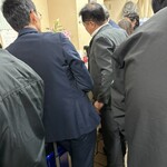 ふじ - 店内はビジネスマンでぎゅうぎゅう