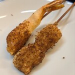 ソフト串かつ 富かつ - 牛肉＆小海老