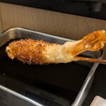 ソフト串かつ 富かつ - 海老とソース