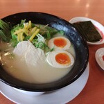 幸楽苑 - 鶏白湯+トッピング