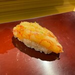 築地 男前鮓 - 赤海老