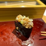 築地 男前鮓 - 納豆