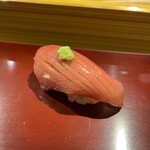 築地 男前鮓 - 男前中トロ