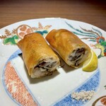 松石 - ③ 春巻 秋刀魚 舞茸
