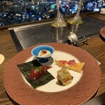 鉄板和食とワイン 萬鉄 - 