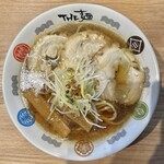 THE 麺 - 煮干し醤油ラーメン(950円、真上から)