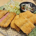 牛カツと和定食 京都勝牛 - 鱧は大ぶりでサクサク！写真通り！