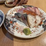 釜喜利うどん - お造り盛り合わせ