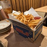 釜喜利うどん - フライドポテト