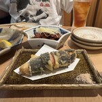 釜喜利うどん - 明太子天ぷら