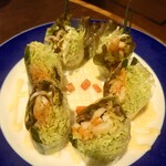 熱烈カルビ - 生春巻きサラダ風