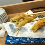 だるまの天ぷら定食 - 