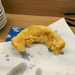 だるまの天ぷら定食 - 白身魚