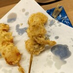 だるまの天ぷら定食 - 次は貝柱