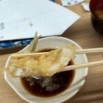 だるまの天ぷら定食 - ホクホクで美味い