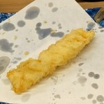 だるまの天ぷら定食 - 今度はイカ
