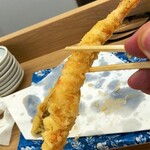 だるまの天ぷら定食 - ほんにデカい