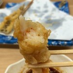 だるまの天ぷら定食 - プリップリ