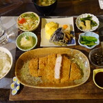 古民家カフェ 福智庵 - ﾄﾝｶﾂ