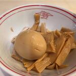 蒙古タンメン中本 - 別皿で提供されたメチャアジ