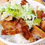 中華そば 肴 yamago - 炭火焼き親鶏飯