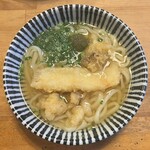 麺房てうち庵 - いか天うどん　620円(税込)