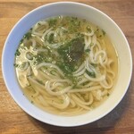 麺房てうち庵 - かけうどん　385円(税込)  めん大盛　160円(税込)