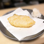 天ぷらとワイン大塩 - 鱈　柚子おろし290円