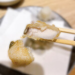 天ぷらとワイン大塩 - 鱈