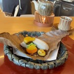 百花繚蘭 - 鰆のほうば味噌焼き