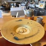 百花繚蘭 - たらの白子天ぷら