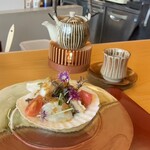 百花繚蘭 - 帆立の活き造り