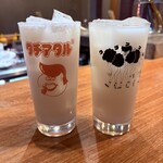 タチアタル - どぶハイボール715円と大人のカルピスサワー770円