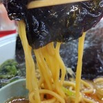 山岡家 - 海苔クラゲ状態