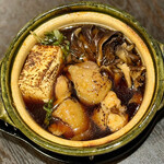 鳥増 - 比内地鶏と大黒舞茸のすき煮