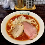 らーめん カッパハウス - トマトラーメン チーズごはんセット