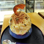 セボン丸三 - パンプキンパイかき氷