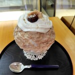 セボン丸三 - 栗スペシャルかき氷