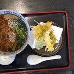 元屋そば店 - 天ぷらそば