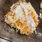 お好み焼 オモニ - 豚玉(油カストッピング)