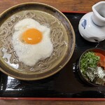 平和そば本店 - 山かけそば(温)¥1,300