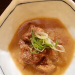 関西煮 理 - どて煮　白味噌仕立て。