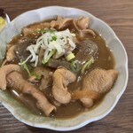 もつ煮とおにぎり かま田 - みそもつ煮込み(500円)