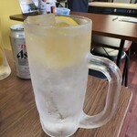 もつ煮とおにぎり かま田 - 酎ハイ(300円)