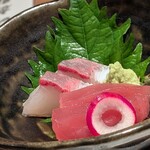 和食と郷土料理 時季 - 弐のお造り、こちらは脂の旨味