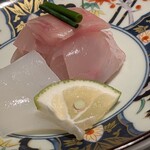 和食と郷土料理 時季 - 壱のお造り、淡白ながら濃厚
