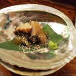 江戸心 山ぼうし - 塩蒸しあわび