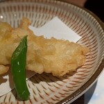 和食と郷土料理 時季 - 赤鶏の天ぷら